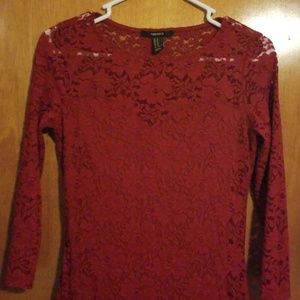 Red Lace Dress